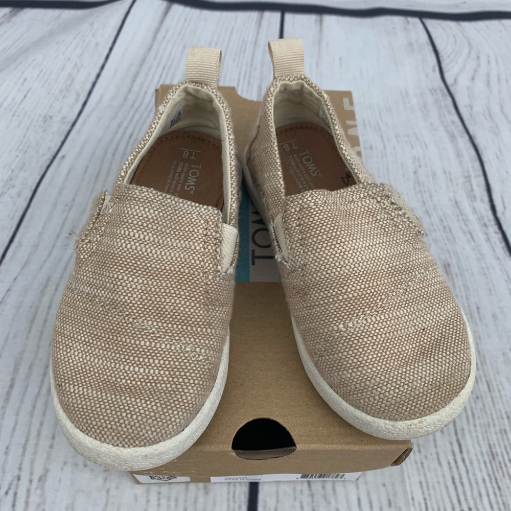 Toms Avalon natural slubby cotton